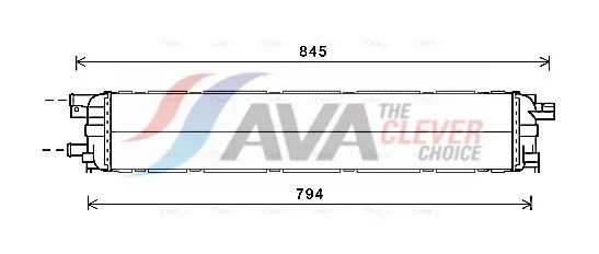 Chladič, chlazení motoru AVA Clever Choice AI2366 Chladič, chlazení motoru AVA Clever Choice AI2366