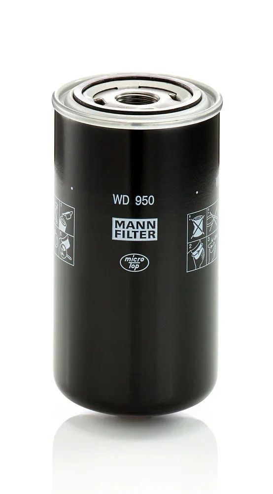 Filtr, pracovní hydraulika MANN-FILTER WD950 Filtr, pracovní hydraulika MANN-FILTER WD950