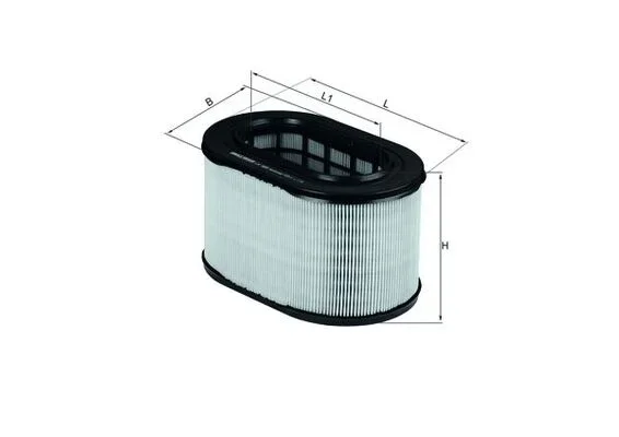 Vzduchový filtr KNECHT LX669