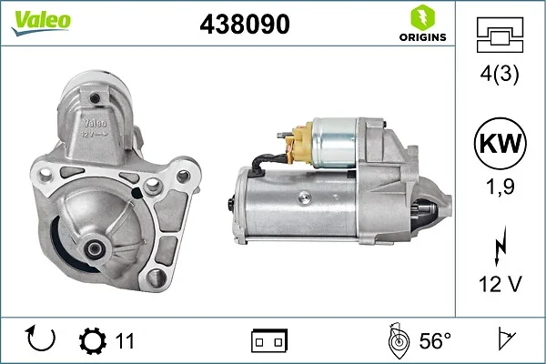 Startér VALEO 438090