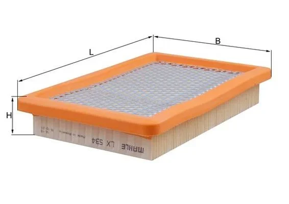 Vzduchový filtr KNECHT LX534