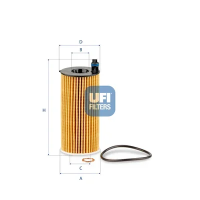 Olejový filtr UFI 25.188.00 – OE 11428575211 Olejový filtr UFI 25.188.00 – OE 11428575211