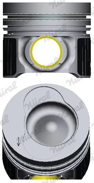 Píst NÜRAL 87-421007-30