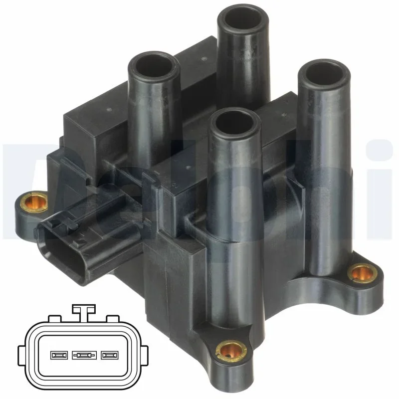Zapalovací cívka DELPHI GN10832-12B1 – OE L81318100