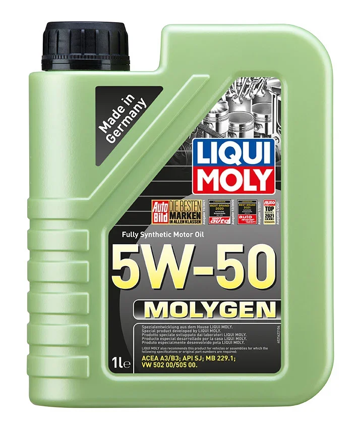 Motorový olej molygen 5w-50 LIQUI MOLY 2542 Motorový olej molygen 5w-50 LIQUI MOLY 2542