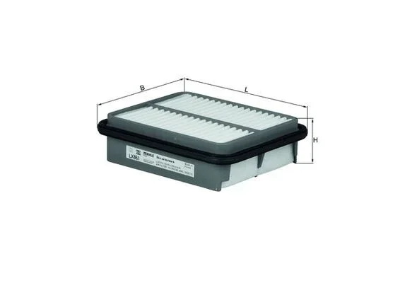 Vzduchový filtr MAHLE LX861