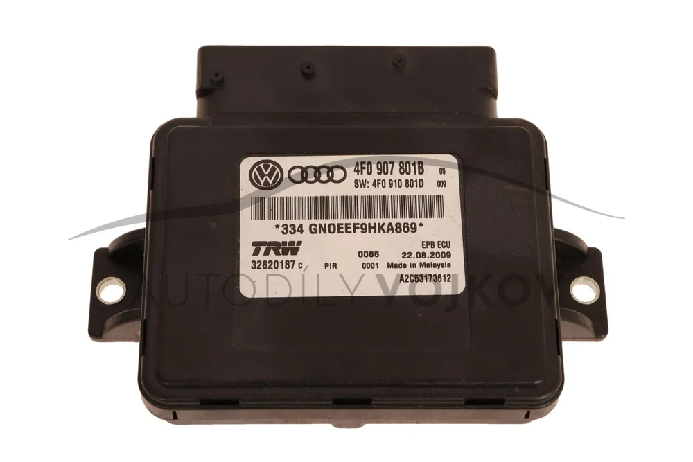 Elektronická řídící jednotka parkovací brzdy 4F0910801D v:86369