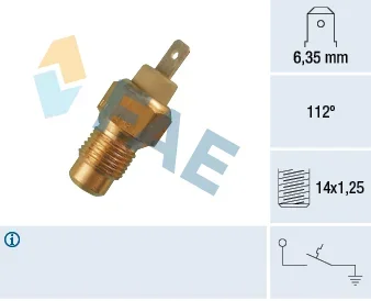 Teplotní spínač FAE 35180 Teplotní spínač FAE 35180