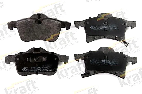 Sada brzdových destiček, kotoučová brzda KRAFT AUTOMOTIVE 6001780