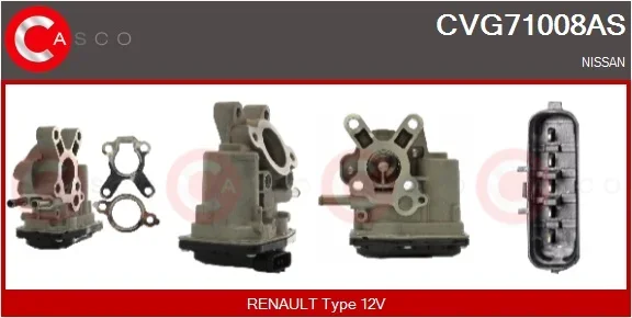 AGR-Ventil CASCO CVG71008AS AGR-Ventil CASCO CVG71008AS