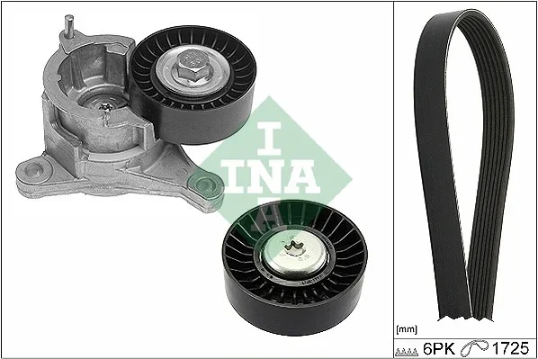Sada zebrovanych klinovych remenu Schaeffler INA 529018310