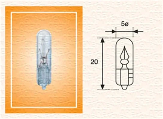 Zarovka, osvetleni pristroju MAGNETI MARELLI 003722100000