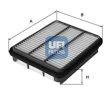 Vzduchový filtr UFI 30.450.00 – OE 96434764