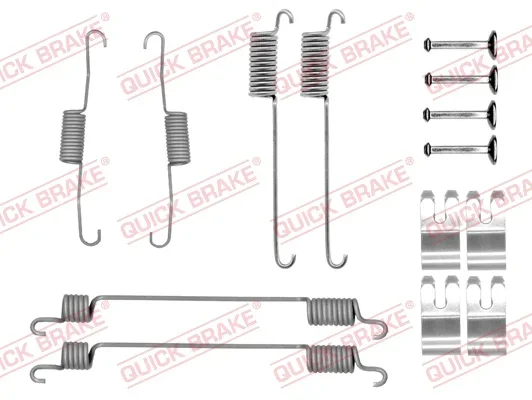 Sada příslušenství, brzdové čelisti QUICK BRAKE 105-0030