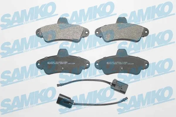 Sada brzdových destiček, kotoučová brzda SAMKO 5SP716