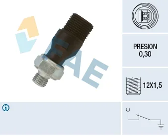 Olejový tlakový spínač FAE 12580 – OE 4746907