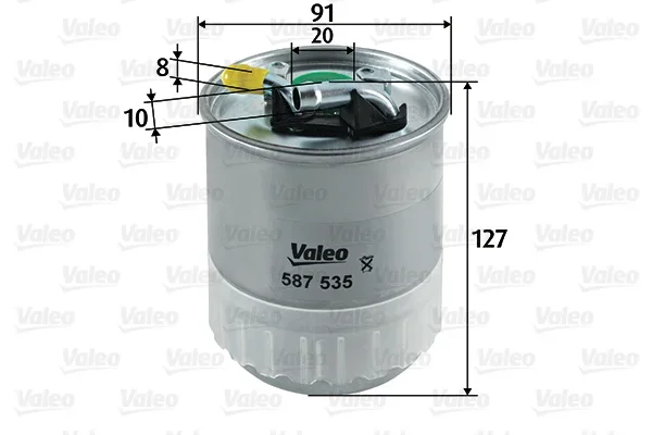Palivový filtr VALEO 587535