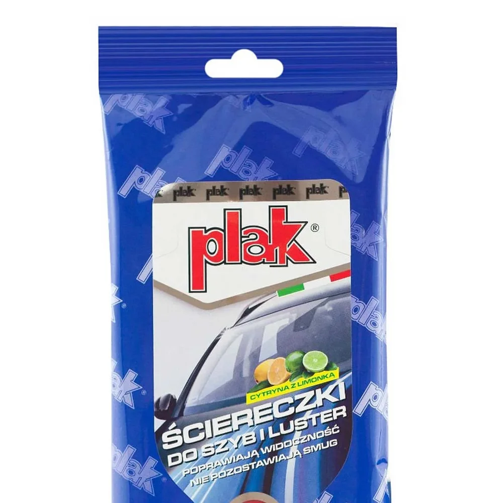 PLAK utěrky na sklo - citron s limetkou 24ks E0428 - Obrázek 2