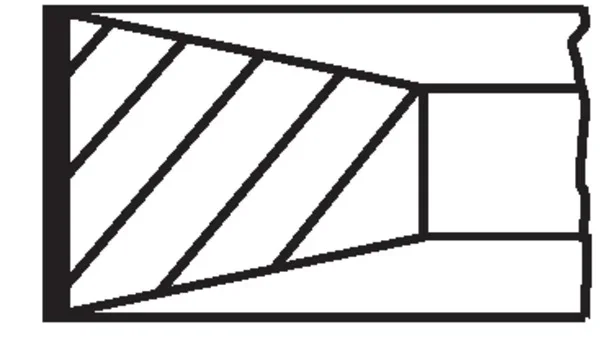 Sada pistnich krouzku MAHLE 007RS001050N0