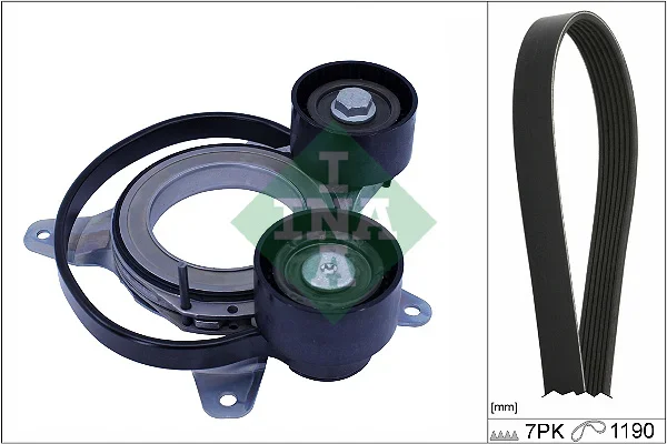 Sada žebrovaných klínových řemenů Schaeffler INA 529054710