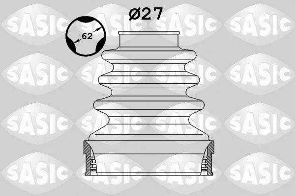 Sada měchů, hnací hřídel SASIC 1900014 – OE 328793