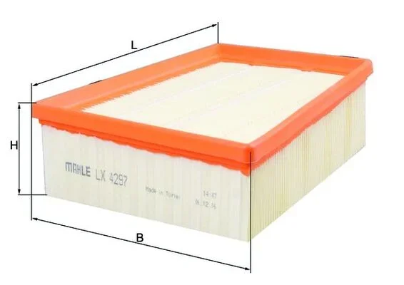 Vzduchový filtr MAHLE LX4297