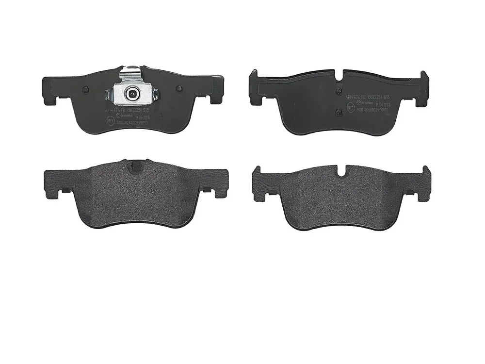 Sada brzdových destiček, kotoučová brzda BREMBO P06078