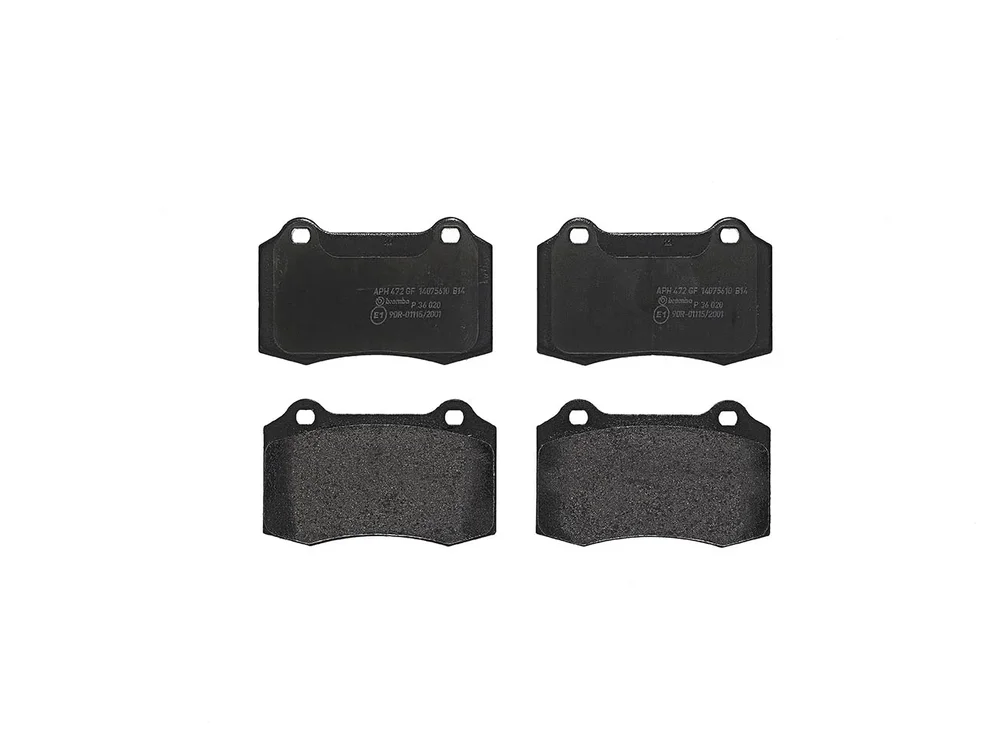 Sada brzdových destiček, kotoučová brzda BREMBO P36020