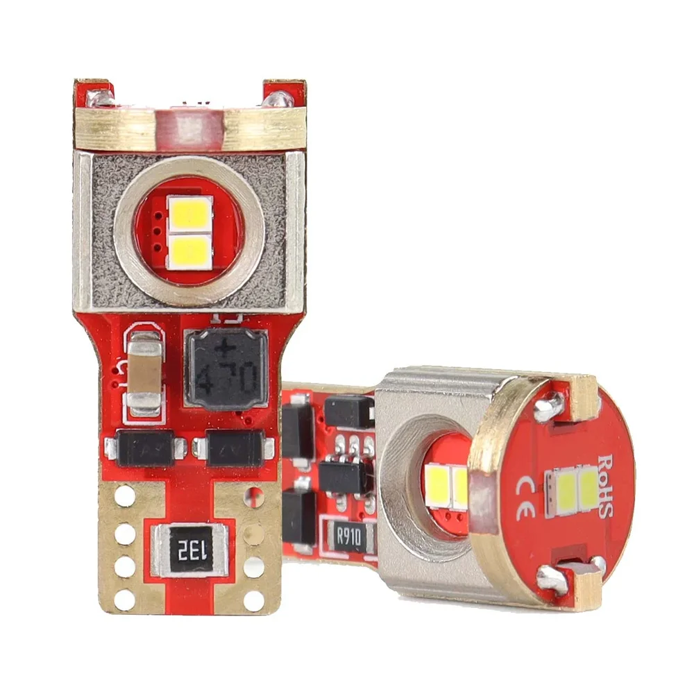 ZAROWKI LED CANBUS 2016 6SMD T10 W5W W10 AMIO 02802 - Obrázek 4