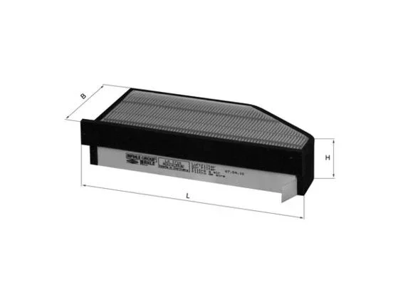 Vzduchový filtr MAHLE LX1710
