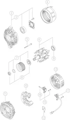 generátor MAHLE MG52