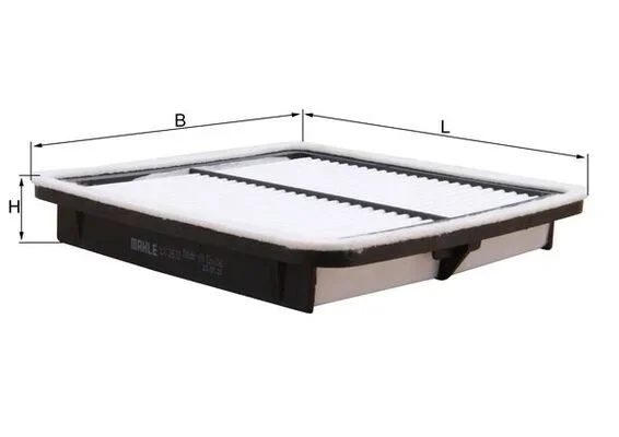 Vzduchový filtr KNECHT LX2672