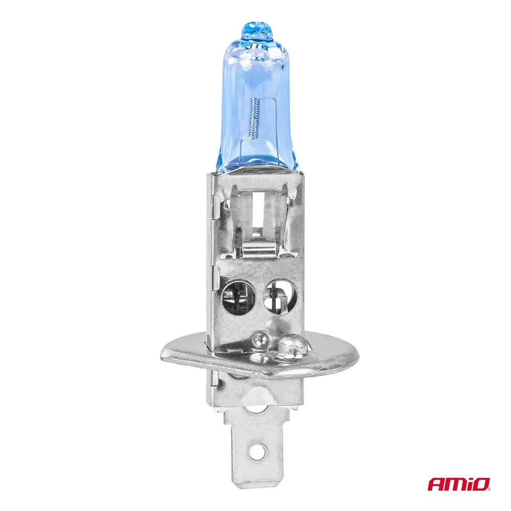 ZAROWKA HALOGENOWA H1 12V 55W SUPER WHIT AMIO 03359 - Obrázek 2