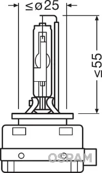 Zarovka, hlavni svetlomet ams-OSRAM 66150 Zarovka, hlavni svetlomet ams-OSRAM 66150